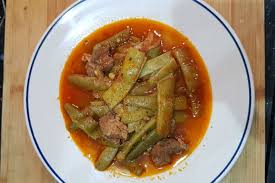 Etli taze fasulye - Green beans with meat