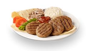 Köfte porsiyon - meatball serving